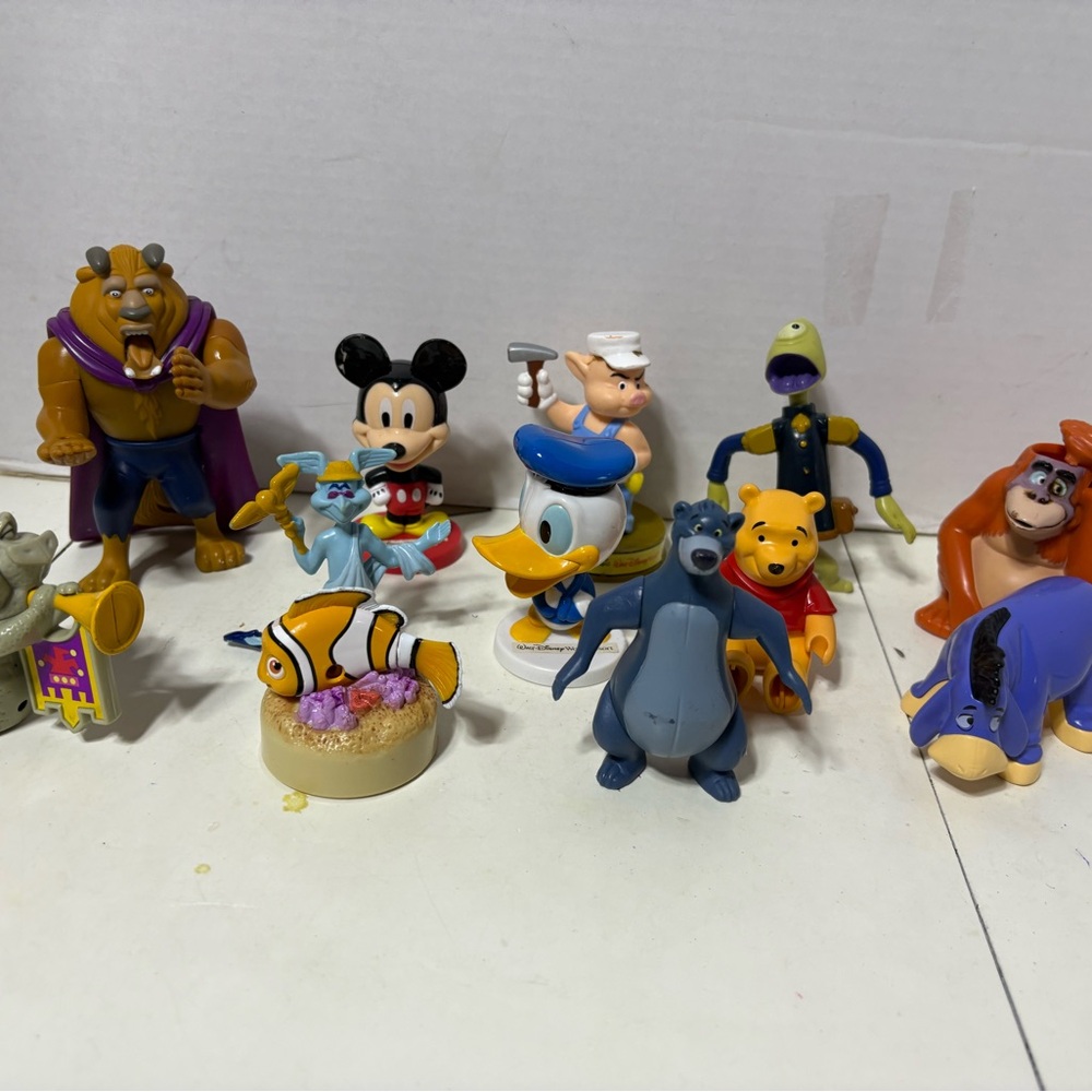 Disney Character Figurine Set - Multicolor
